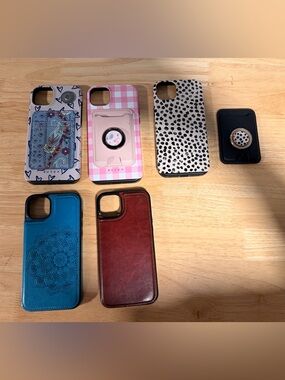 Five iPhone 14 Plus cases